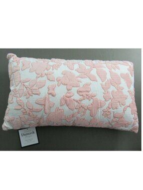 Charter Club Damask Designs Blossom 14'' X 24'' Decorative Pillow, Pink White